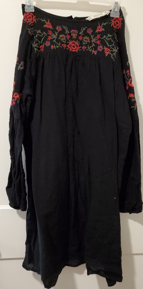 New Rose Embroidery vintage Zara dress